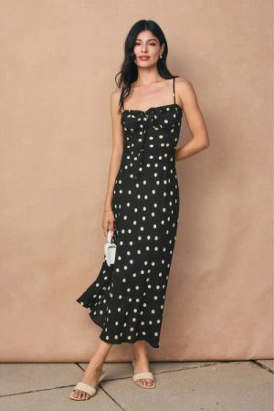 Harlow Polka Dot Midi
